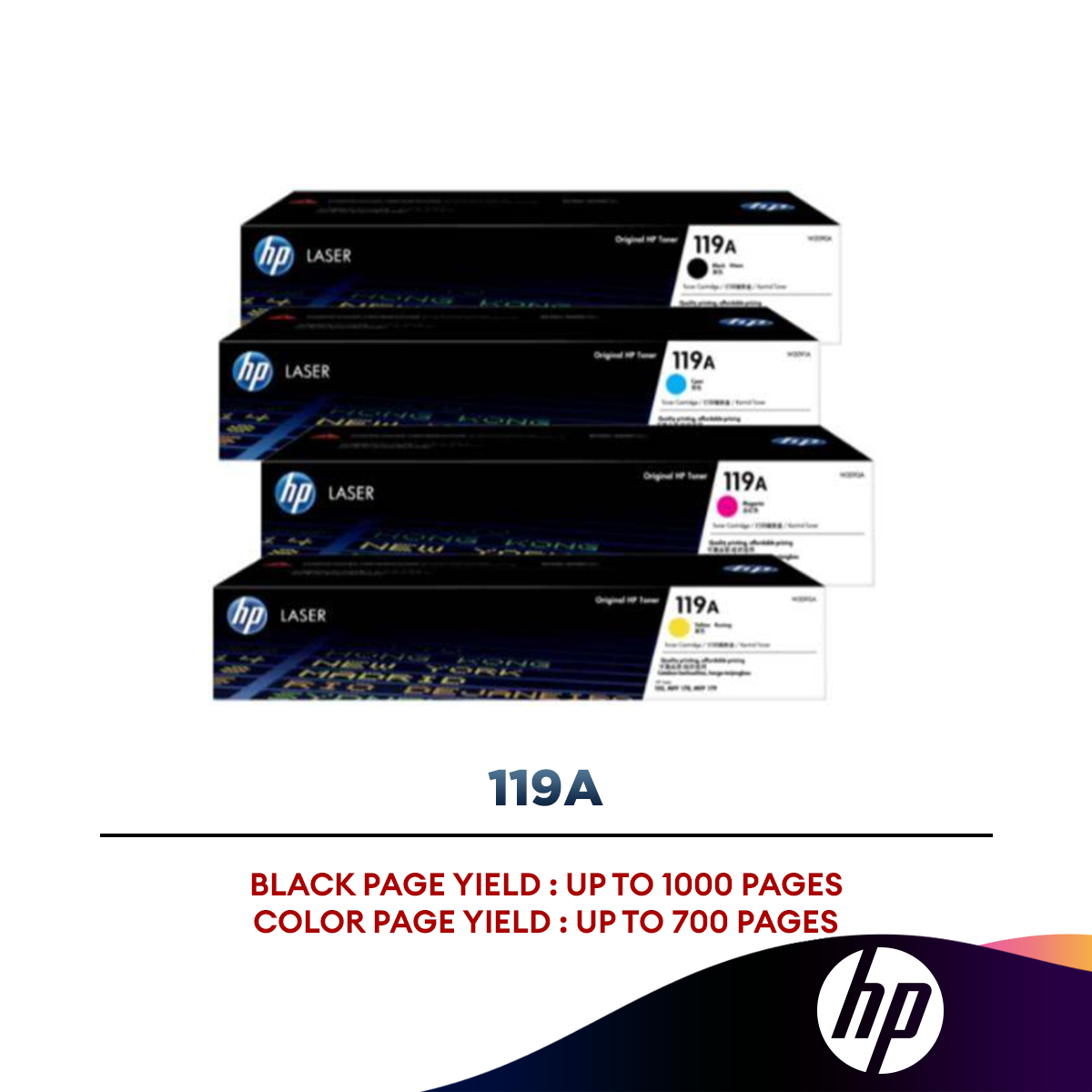 HP 119A Toner Cartridge